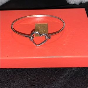 James Avery heart bangle bracelet